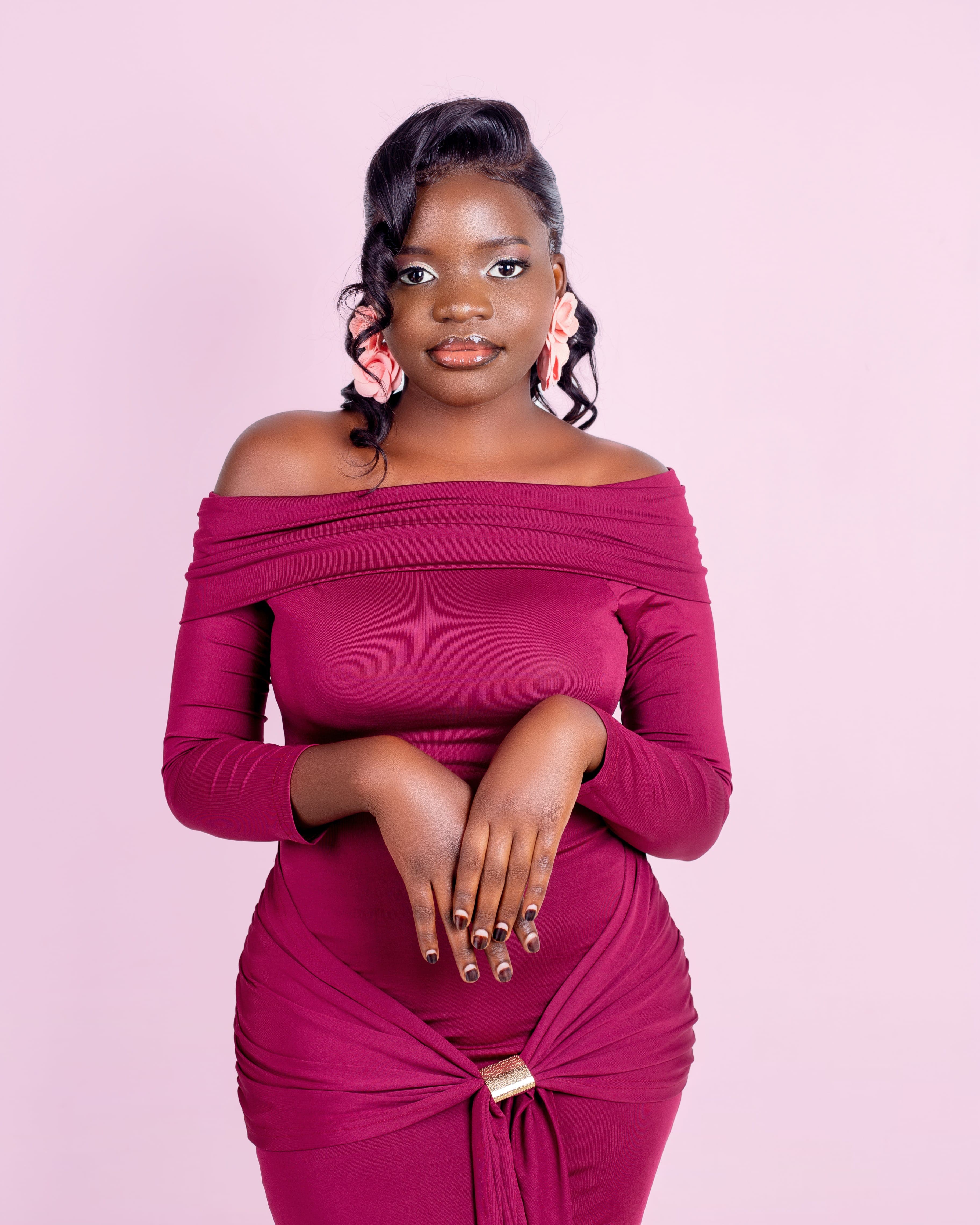 A newly married couple smiling